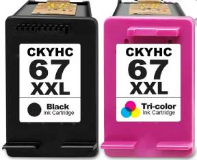 HP 67, 67XL, 67XXL Extra High Yield Ink Cartridges